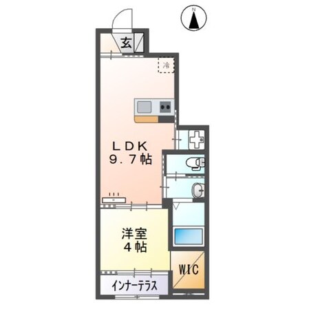 仮）久留米市宮ノ陣賃貸アパート新築工事の物件間取画像